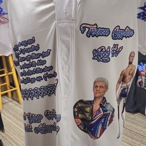 White Graphic Men's Shirt